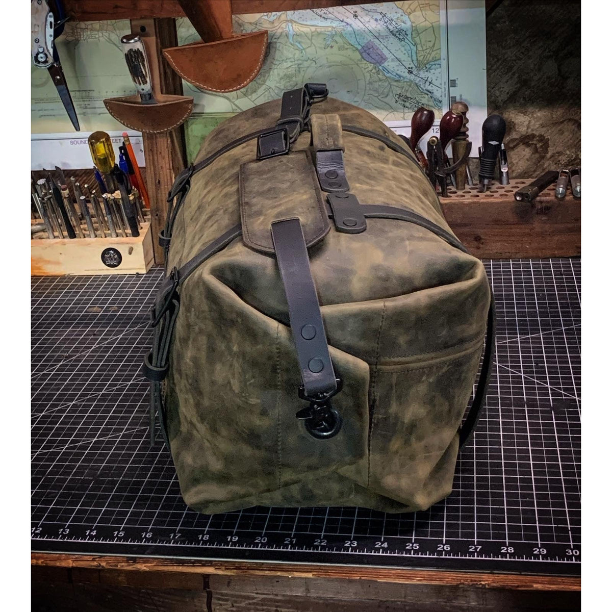 Sissy bar Duffel (Made To Order) Spit And Curse