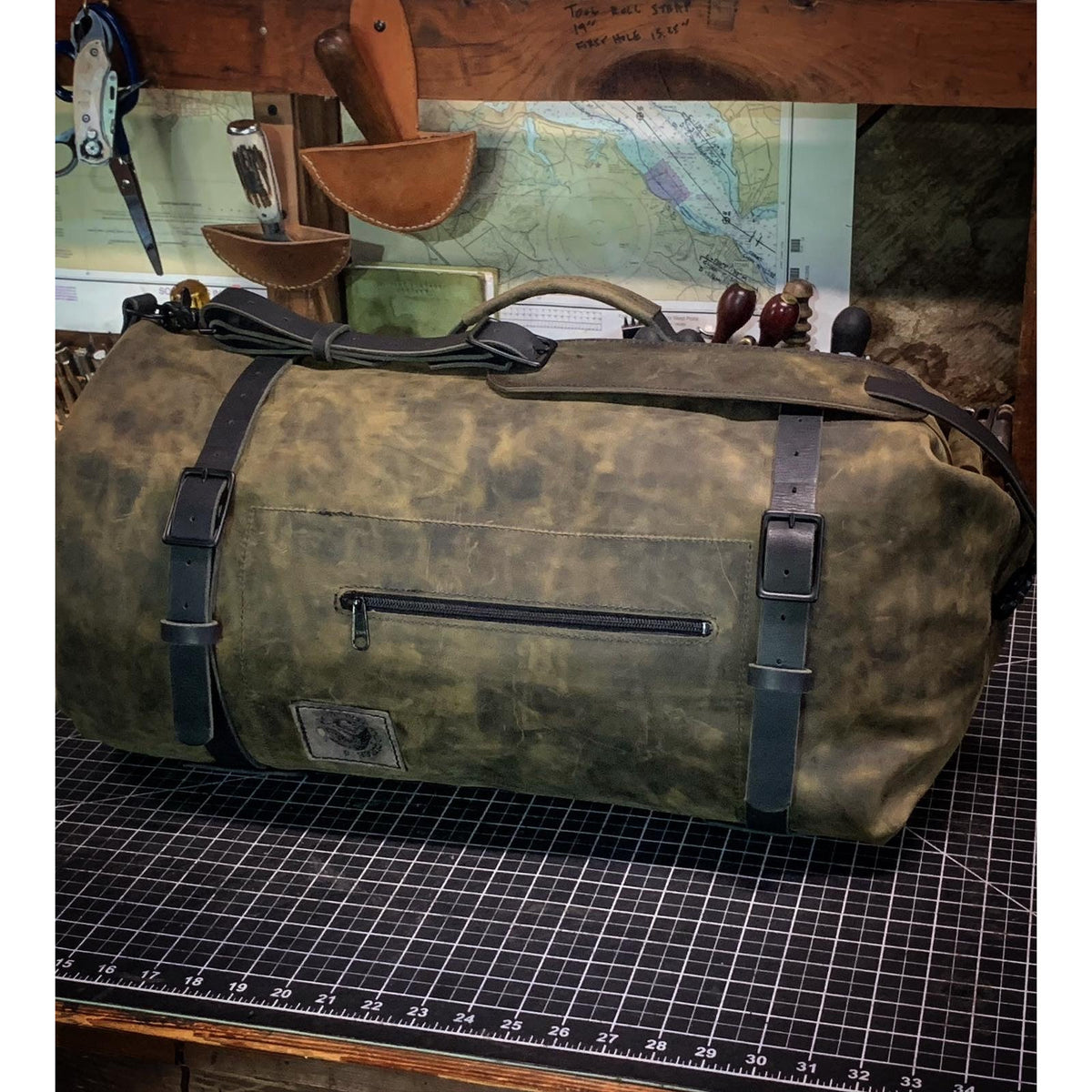 Sissy bar Duffel (Made To Order) Spit And Curse