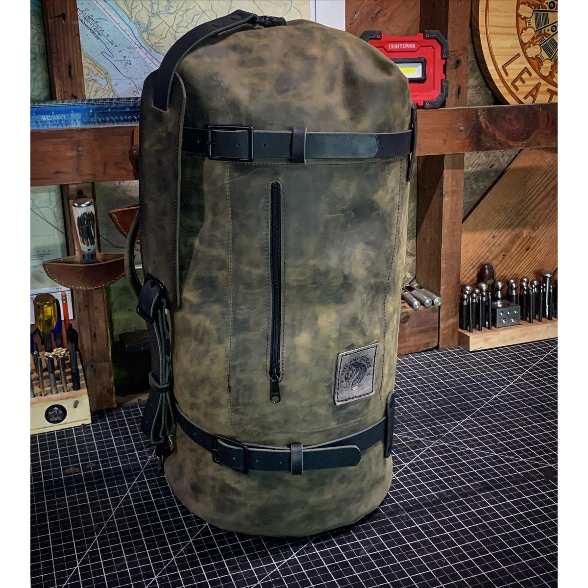 Sissy bar Duffel (Made To Order) Spit And Curse